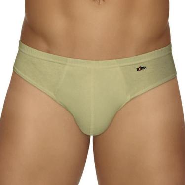 Imagem de Cueca Slip 100% Algodão Zorba 772, Bege, G