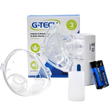 Imagem de Nebulizador inalador de rede vibratoria g-tech nebmesh2 - GTECH