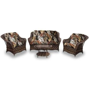 Imagem de Conjunto Marco - 1 Sofá 2 L + 2 Poltronas + 1 Mesa Centro - Rivierira 