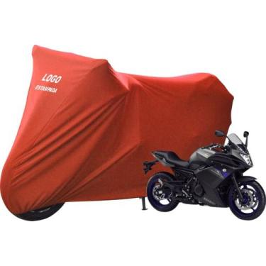 Imagem de Capa Para Cobrir Moto Yamaha XJ6 F Não Risca Pintura - Mz, Vermelha