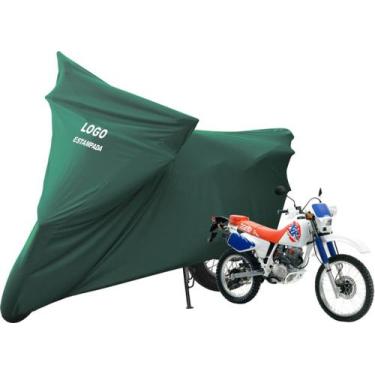 Imagem de Capa Para Proteger Moto Honda XLR 125 Com Logo - Mz, Verde