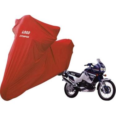 Imagem de Capa De Tecido Para Cobrir Moto Yamaha XTZ 750s Tenere - Mz, Vermelha