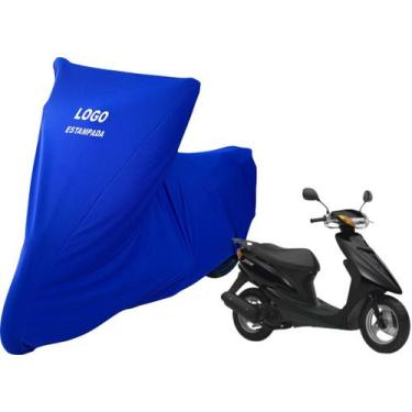 Imagem de Capa Sob Medida De Tecido Para Moto Yamaha Jog 50 - Mz, Azul