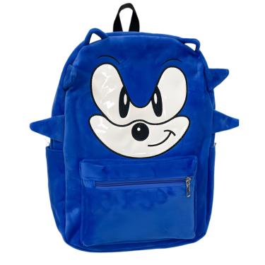 Imagem de Mochila SABNY Blue PU Leather de grande capacidade