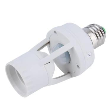 Imagem de Soquete Com Sensor de Presença e Fotocélula E27 Para Lampada Led Flurecente