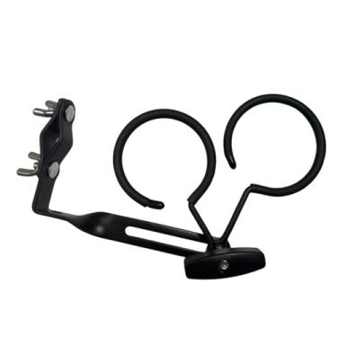 Imagem de Almencla Instrumento de bronze suporte mudo multiuso estendido em forma de l suporte mudo saxofone trompete trombone titular para trompetes saxofones