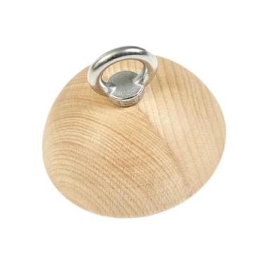 Imagem de kowaku Puxe para cima bola de treinamento hemisfério sólido antiderrapante portátil barra de apoio dedo trainer para casa ginásio kettlebells antebraço braço, 75 Mm Inferior