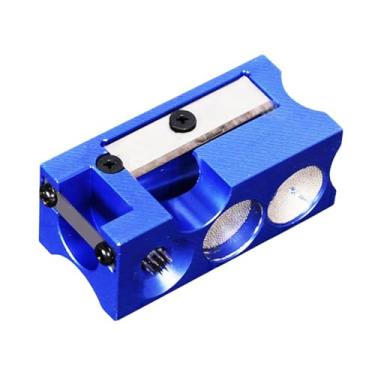 Imagem de Dynwave Ferramenta de reparo de ponta de taco de sinuca Acessórios para taco de sinuca Aerador Ferramenta multifuncional para ponta de taco de sinuca, Azul