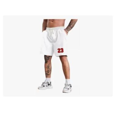Imagem de Shorts Treino Moda Verão Leve Masculina Estiloso Poliéster, XL