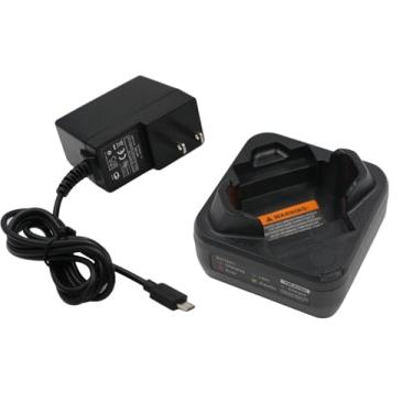 Imagem de KASLNOUO Carregador De Bateria Pmln7109A Compatível Com Rádio Motorola Bt90 Bt60 Dlr1060 Snn5819B Hknn4014A Hknn4013B Clp1010