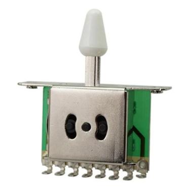 Imagem de Chave para guitarra telecaster st 3 posições - branco 1296 - RONSANI