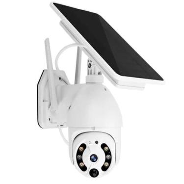 Imagem de Solar Wifi Câmera Externa Vigilância Resiste Sol Chuva CMCHSL - DMK