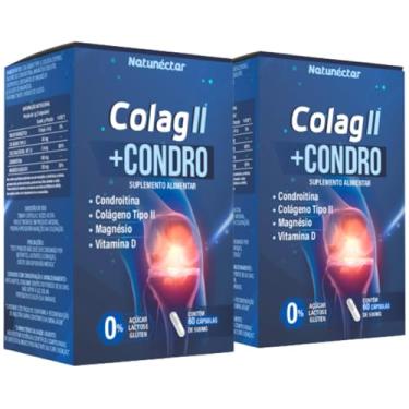 Imagem de Kit Combo 2 Colágeno Tipo 2 + Condro 120 Cápsulas Natunéctar