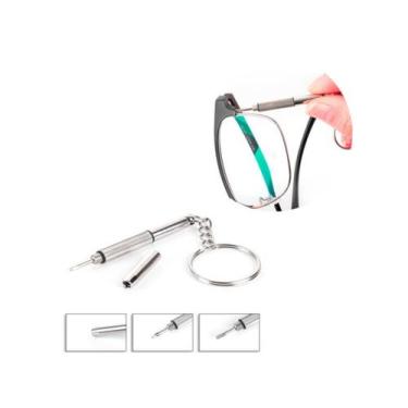 Imagem de Mini Chave Conserto Óculos Brinquedo Relógio Celular 3x1 - LULLU PERSO