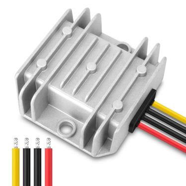 Imagem de Conversor de aumento de tensão AweKing Waterproof dc 12V a 24V 3A