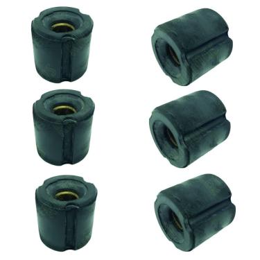 Imagem de Kit 6 Bucha Tubo Cardan Roçadeira 28mm Eixo 8mm
