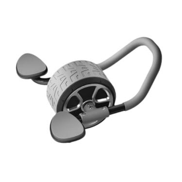 Imagem de oshhni Rolagem abdominal, equipamento de treino do núcleo, formação de treinamento de arestão, construção de músculos, rolo abdominal de rodas únicas, Withelbow Andrebound