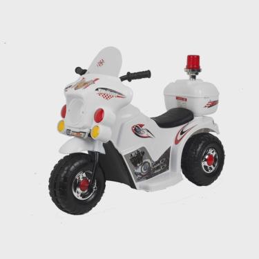 Imagem de Mini Moto Elétrica Infantil 6V com Baú Zippy Toys