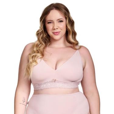 Imagem de Sutiã Plus Size Nayane Rodrigues Gestante Para Amamentação Fecho Práti