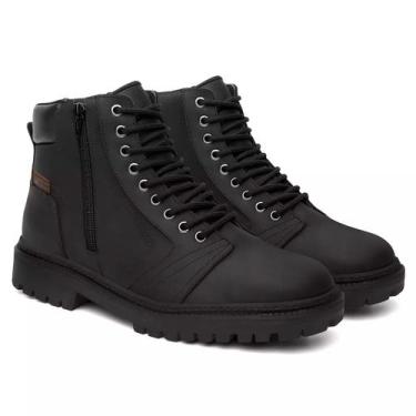 Imagem de Bota coturno masculino vnt nebraska ii preto, 38