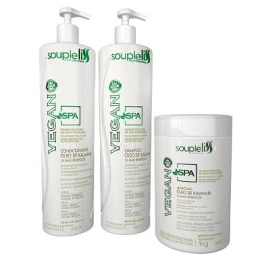 Imagem de Soupleliss Kit SPA Vegan 3x 1L - souple liss