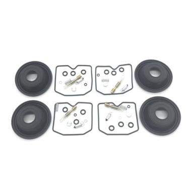Imagem de Conjunto de 4 kits de reparo de carburador com diafragma a vácuo para GSF 600 S 96-03