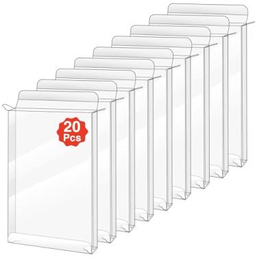 Imagem de Vlammende 20Pcs Video Game Protector Compatible with Nintendo Switch & STEELBOOK Games Clear Plastic Sleeve Protector Anti Dust Scracth Free PET Cases Protector-0.35MM