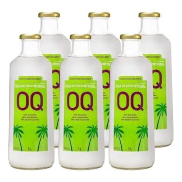Imagem de Água de Coco Integral OQ Sem Adição de Açúcar e Conservantes 100% Fruta (1 Litro - Pack 6)