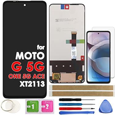 Imagem de Substituição de tela LCD digitalizador sensível ao toque (6,7 polegadas) para Motorola Moto G 5G / One 5G Ace XT2113 XT2113-3 XT2113-5