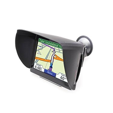 Imagem de Viseira TFY Sunshade & Glare para Navegador GPS Garmin Nüvi e outros Navegadores GPS, 7 Inch, Preto