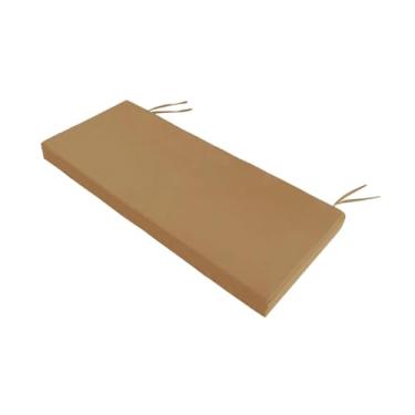 Imagem de WeiLaiKeQi Banco externo de externa o assento de balanço de alta densidade de espuma Bancheat Pad para o sofá do jardim do, Marrom Claro