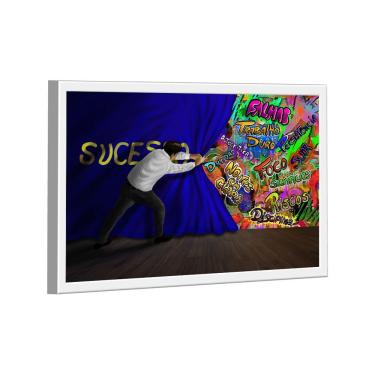 Imagem de Quadro Cortina Do Sucesso -- Br Artes