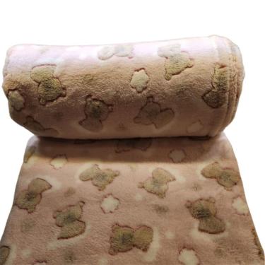 Imagem de Cobertor Manta Coberta Solteiro Fofinha 2,20 X 1,50 - Ursa