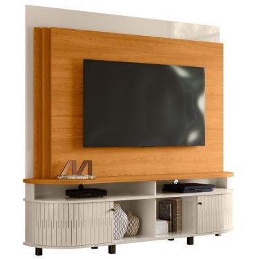 Imagem de Estante Home Para Tv 65 Polegadas Daytona Cinamomo Off White Madetec