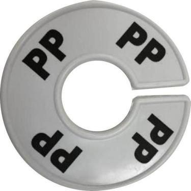 Imagem de Separador Para Araras Branco Tamanho PP - Central 