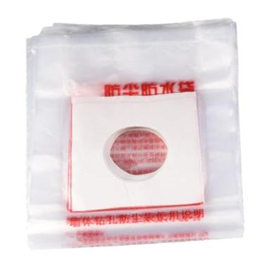 Imagem de Generic 50 peças de sacos de reposição para coletor de pó, abertura de parede, sacos de de pó reutilizáveis ​​para martelo elétrico, decoração de casa, 120mm