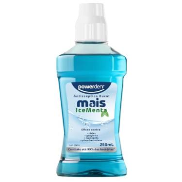 Imagem de ANTISSEPTICO BUCAL POWERDENT MAIS ICE MENTA 250ML COM ALCOOL