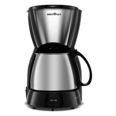 Imagem de Cafeteira Britânia 18 Xícaras Jarra Inox 550W Limpa Fácil 220V - BRITA