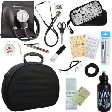 Imagem de Kit Enfermagem Maleta Completa Estagio Super Luxo - PA MED/ PREMIUM/ I
