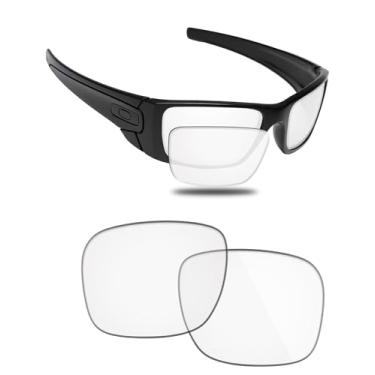 Imagem de Fiskr Lentes de reposição anti-água salgada para óculos de sol Oakley Fuel Cell