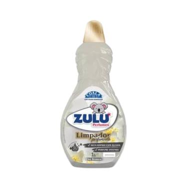 Imagem de Limpador Perfumado Zulu Chá Branco 1L Limpeza Eficiente Fragrância Sofisticada Uso Puro Diluído Diversas Superfícies Álcool óleos Essenciais Banheiro Cozinha Casa