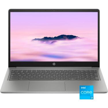 Imagem de HP - Laptop Chromebook Plus Full HD de 15,6" com Google AI - Intel Core i3 - 8 GB de memória - 128 GB UFS - Prata Mineral-8D616UA#ABA