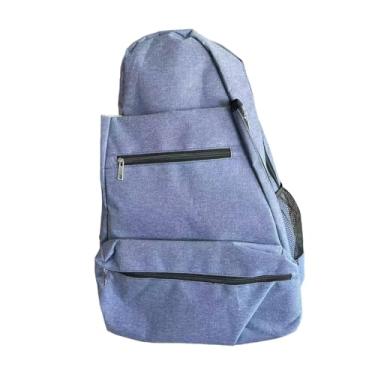 Imagem de predolo Bolsa de Tênis Bolsa de Tênis Profissional Grande Capacidade Multiuso de Mão Mochila de Badminton, Violeta Azul
