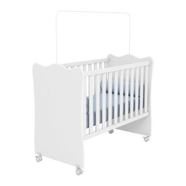 Imagem de Berço Brilhar Q01 - Doce Sonho Móveis, Branco