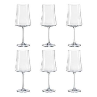 Imagem de 6 Taças para Água Xtra em Cristal 560ml Bohemia, Transparente