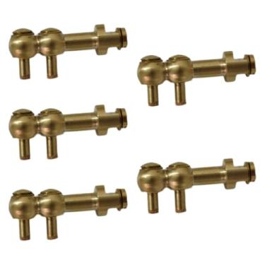 Imagem de Colaxi 5x Parafusos para Saxofone Portátil Sax Soprano Saxofones Substituição Entusiastas Alta Precisão Ferramenta de Manutenção DIY Kit de Reparo de, Agudos
