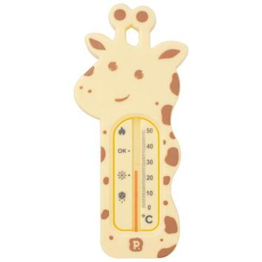 Imagem de Termômetro Banheira Banho Bebê Girafinha Pimpolho - Amarelo