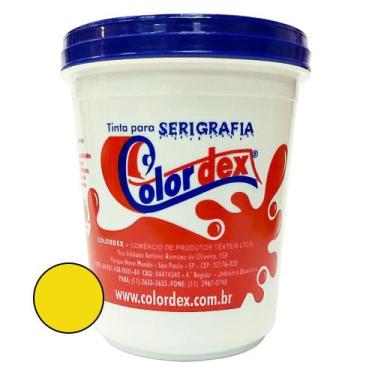 Imagem de Pigmento Colordex para Tintas de Serigrafia à Base D'água - Amarelo Ca