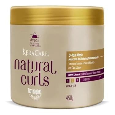 Imagem de Máscara Natural Curls D-Tan, 450g, para Cabelos Danificados, Cacheados e Crespos