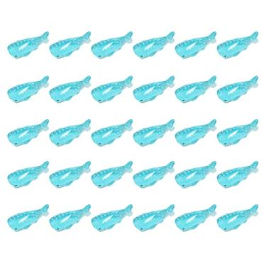 Imagem de Pro Bamboo Kitchen 30 peças estátua miniatura de baleia miniatura resina animal marinho ornamento chaveiro pingente acessório para decoração de jardim de fadas, miniaturas, aquários, quartos, salas de